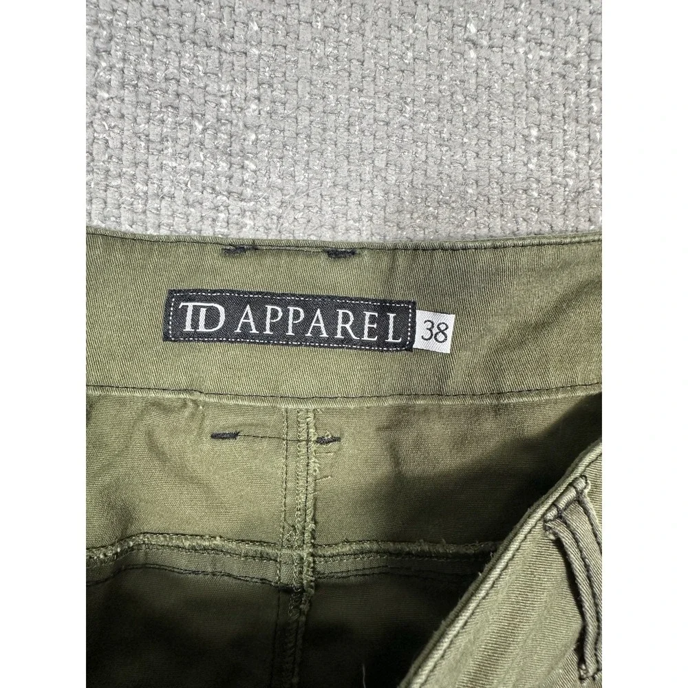 TD Apparel Pants Mens 38x32 Green Straight Leg Tactical Workwear Utility Read